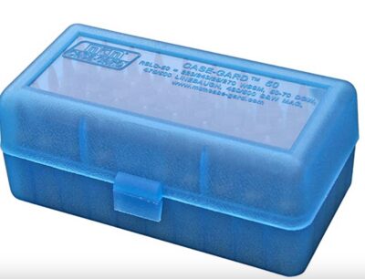 MTM CASE GARD FLIP-TOP BOX CARTRG 45-70 50RD GREEN ( 24 PER CASE )