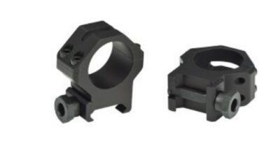 Weaver Tactical 4Hole Picatinny Ring Matte Black 1″ Medium Clamshell Pack