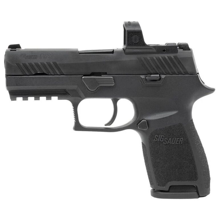 Sig Sauer P320 RXZP Pistol, 9mm, 15+1, 3.9″, Red Dot, Black Sig Sauer P320 RXZP Pistol, 9mm, 15+1, 3.9″, Red Dot, Black