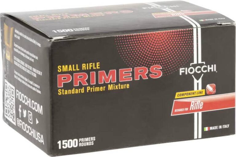 Fiocchi Small Rifle Primers 1500 per Box Fiocchi Small Rifle Primers 1500 per Box