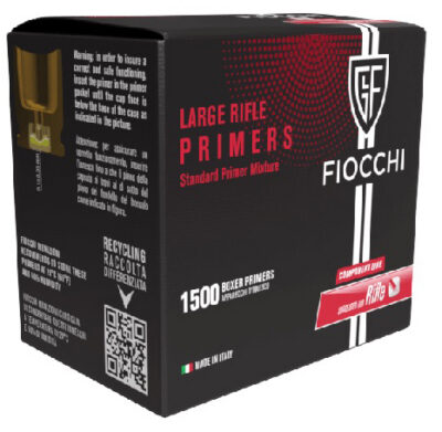 Fiocchi Large Rifle Primers 1500 per Box