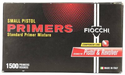 Fiocchi Small Pistol Primers 1500 per Box