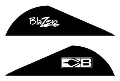 Bohning Blazer Vanes Black 36 pk.