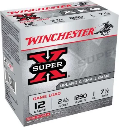 SuperX 12Ga 2.75″ 1oz Game #7.5