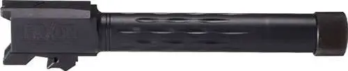 SMITH & WESSON M&P 2.0 FULLSIZE 9MM LUGER FLAME FLUTED BARREL MATCH 9MM THREADED FLAME BBL FOR S&W M&P 2.0 FULL SIZE BLACK
