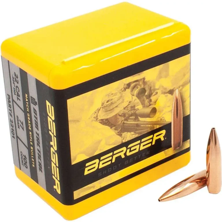 TACTICAL 22 CALIBER (0.224”) OTM BULLETS 22 CALIBER (0.224”) 77GR OPEN TIP MATCH 100/BOX