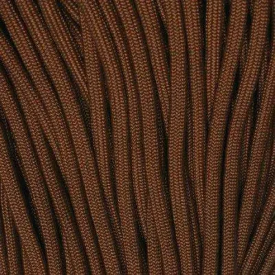 BROWN CHOCOLATE 550 PARACORD 100′
