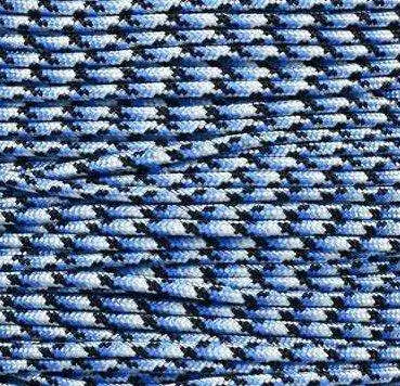 BLUE SNAKE CAMO 550 PARACORD 100′