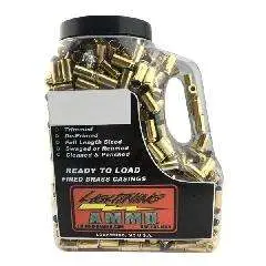 Lightning Ammo Reman. Cleaned & Polished Brass 9mm 500 Qty Jug