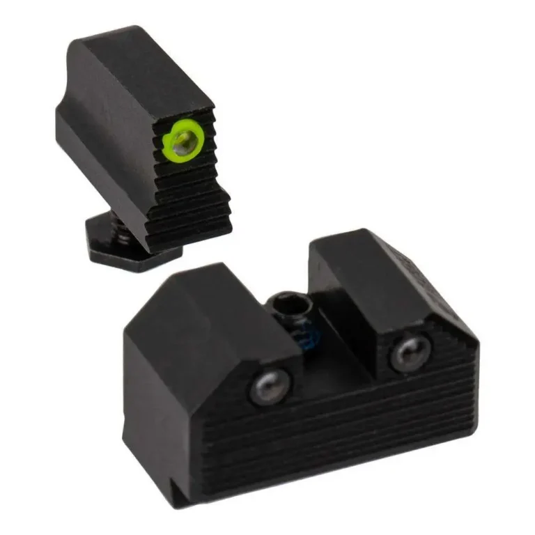 Optics Ready Stealth Night Sight Set Yellow Front Black Rear MOS Models 43x Optics Ready Stealth Night Sight Set Yellow Front Black Rear MOS Models 43x