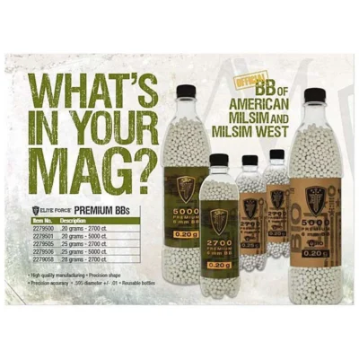 Elite Force BIO .28 gram – 2700 ct