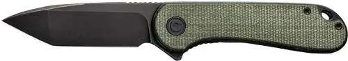 Civivi Knives C907T-E Elementum 2.96″ Folding Tanto Plain Black Stonewashed D2 Steel Blade, 4.03″ Green Textured Micarta Handle Civivi Knives C907T-E Elementum 2.96″ Folding Tanto Plain Black Stonewashed D2 Steel Blade, 4.03″ Green Textured Micarta Handle