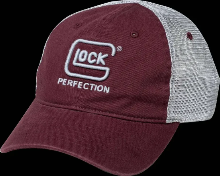 GLOCK MESH HAT SNAPBACK MAROON GLOCK MESH HAT SNAPBACK MAROON