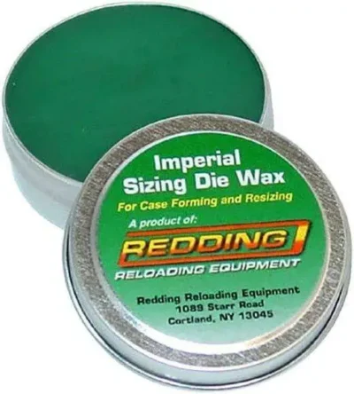 Redding Brand Imperial Sizing Die Wax Green 2oz tin