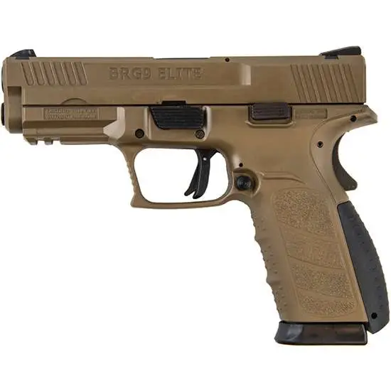 BRG BRG9 ELITE 9MM 4 FDE 16RD BRG BRG9 ELITE 9MM 4 FDE 16RD