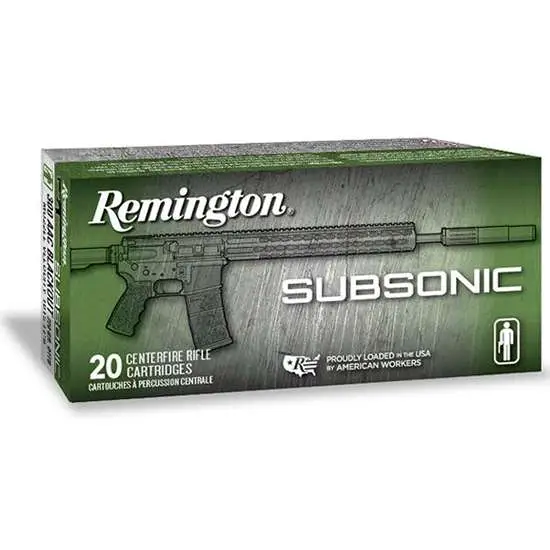 REMINGTON SUBSONIC 300 AAC BLACKOUT 220GR OTFB AMMO 20RD