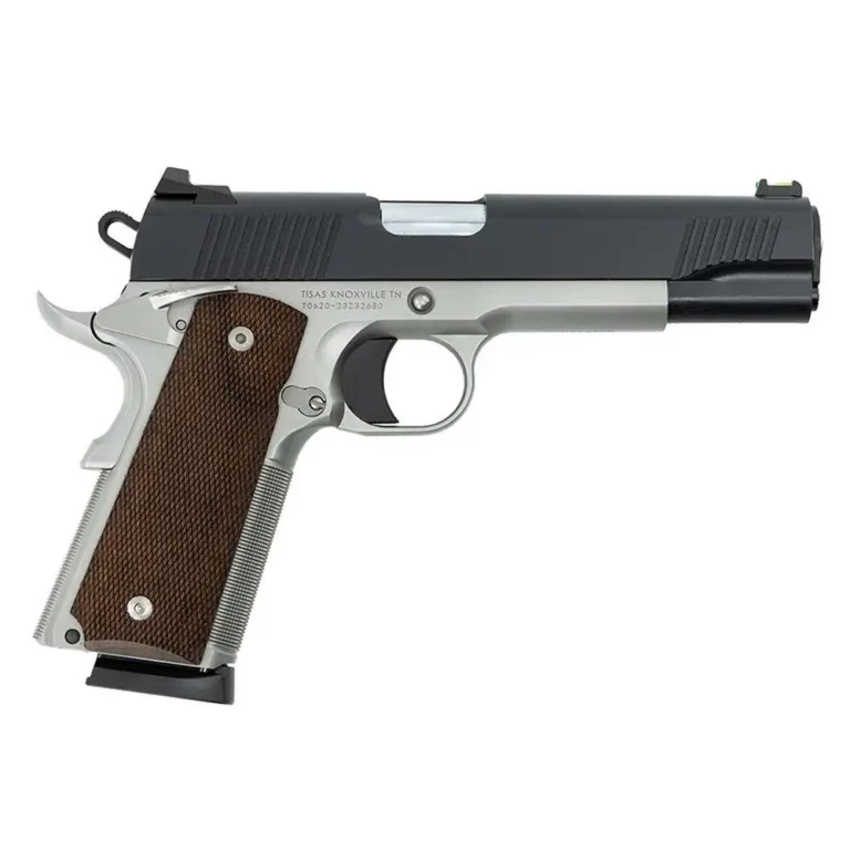 TISAS 1911 ENHNCD 45ACP 5″ 8RD SS/BK TISAS 1911 ENHNCD 45ACP 5″ 8RD SS/BK