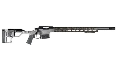 Christensen Arms 8010307300 Modern Precision  6.5 PRC 5+1 24″ Threaded Carbon Fiber Barrel, Black Nitride Finish, Tungsten Anodized Folding Stock, Polymer Grip