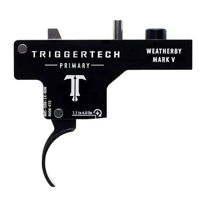 WEATHERBY MARK V TRIGGERS WEATHERBY MARK V PRIMARY CURVED BLACK WEATHERBY MARK V TRIGGERS WEATHERBY MARK V PRIMARY CURVED BLACK