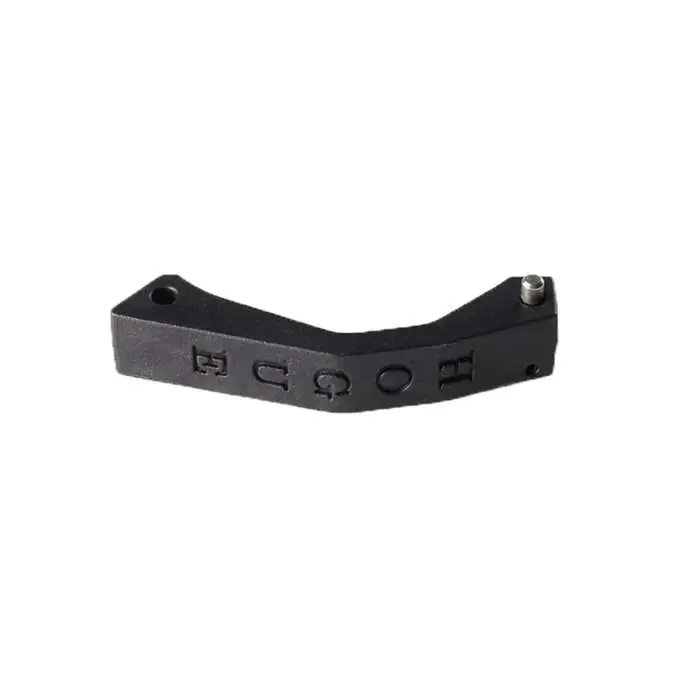AR-15 COUNTOURED TRIGGER GUARD POLYMER AR-15 CONTOURED TRIGGER GUARD POLYMER BLACK