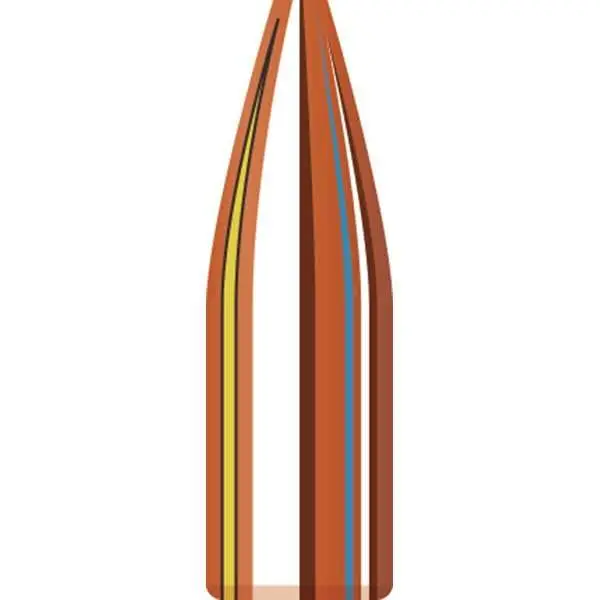 MATCH 22 CALIBER (0.224”) HOLLOW POINT BULLETS MATCH 22 CALIBER (0.224”) 53GR HOLLOW POINT 6000/BOX