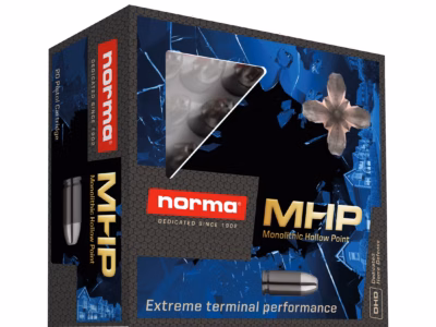 Norma .380 ACP/AUTO – 85 GR – MONOLITHIC HOLLOW POINT – NORMA MHP – QTY 20
