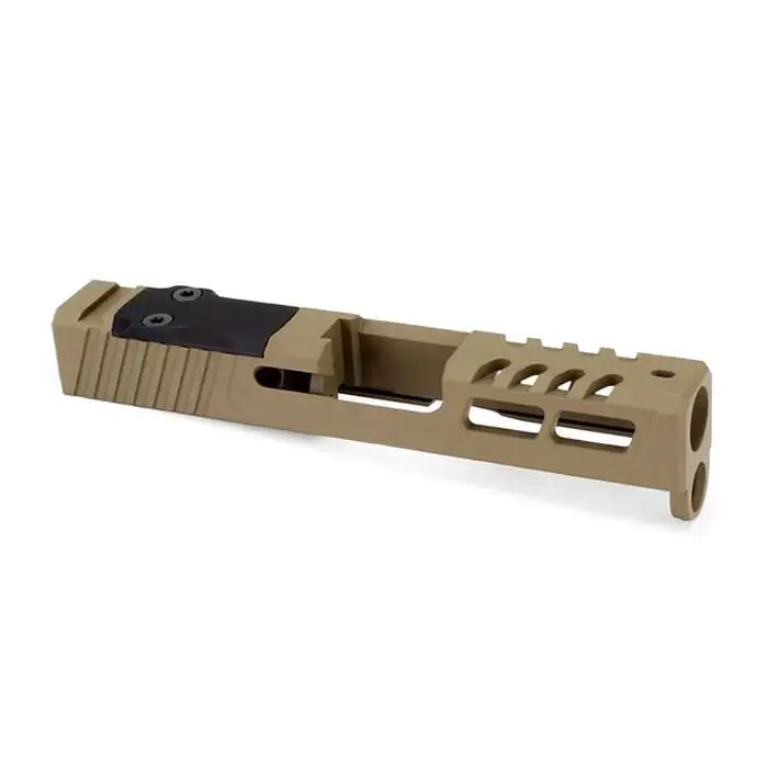 ZPS.2 SLIDE 9MM LUGER OPTICS READY FOR GLOCK® 43/43X ZPS.2 SLIDE GLOCK 43/43X 9MM LUGER OPTIC READY FDE ZPS.2 SLIDE 9MM LUGER OPTICS READY FOR GLOCK® 43/43X ZPS.2 SLIDE GLOCK 43/43X 9MM LUGER OPTIC READY FDE