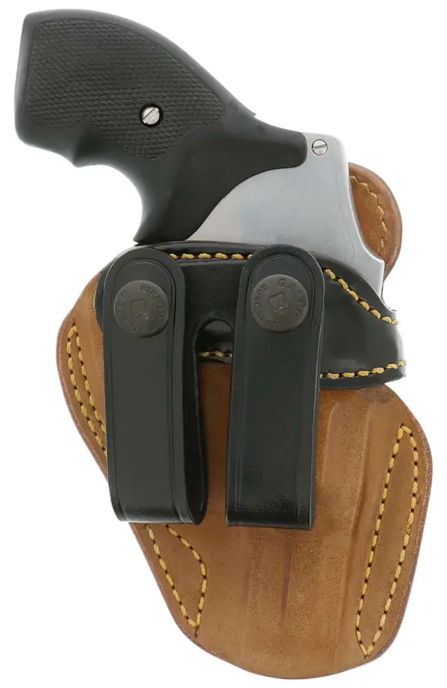 Galco RG838RB Royal Guard 2.0 IWB Natural/Black Horsehide Belt Loop Compatible w/Glock 43/43X/Springfield Hellcat Right Hand Galco RG838RB Royal Guard 2.0 IWB Natural/Black Horsehide Belt Loop Compatible w/Glock 43/43X/Springfield Hellcat Right Hand
