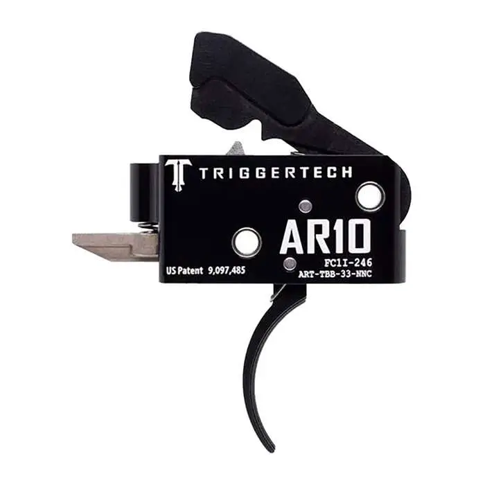 AR .308 ADAPTABLE TRIGGERS AR .308 ADAPTABLE TRIGGER BLACK CURVED TWO-STAGE