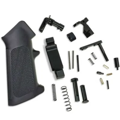 LOWER PARTS KIT FOR AR-15 AR-15 LOWER PARTS LITE KIT W/NO FIRE CONTROL GROUP BLACK