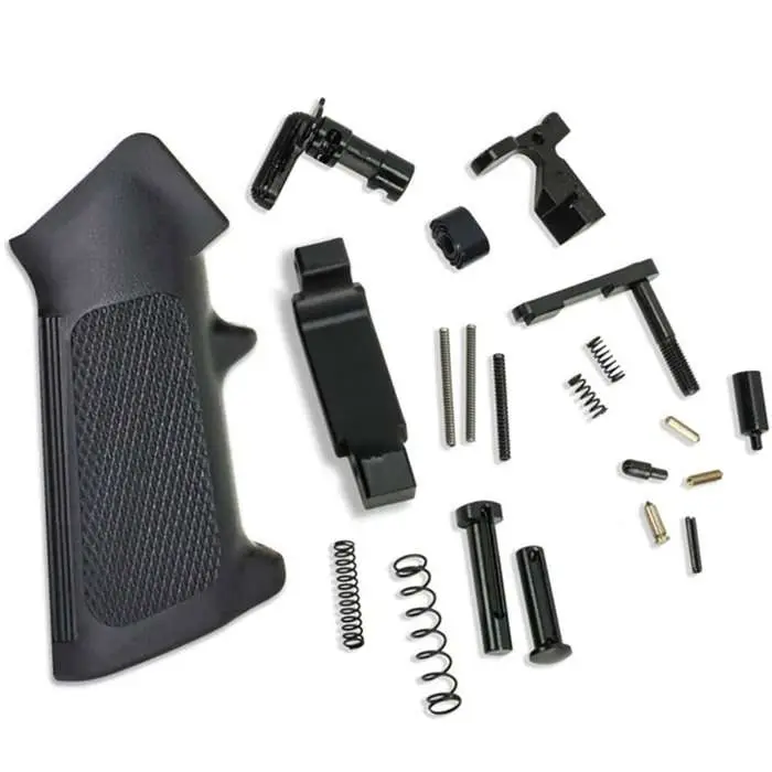 LOWER PARTS KIT FOR AR-15 AR-15 LOWER PARTS LITE KIT W/NO FIRE CONTROL GROUP BLACK LOWER PARTS KIT FOR AR-15 AR-15 LOWER PARTS LITE KIT W/NO FIRE CONTROL GROUP BLACK