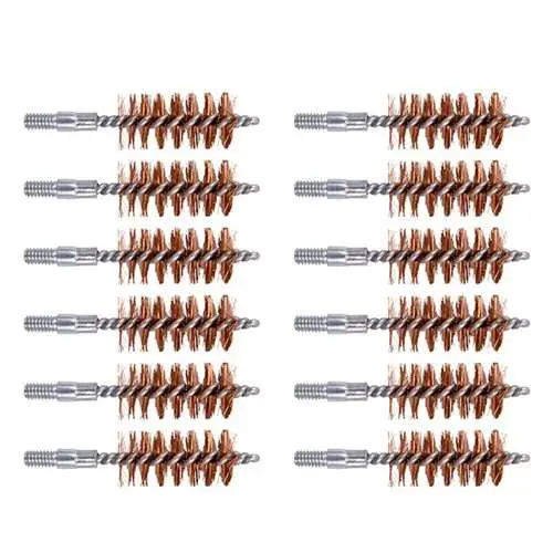 STANDARD LINE BRONZE BORE BRUSHES STANDARD LINE BRONZE PISTOL BRUSH 50 CALIBER 12 PACK STANDARD LINE BRONZE BORE BRUSHES STANDARD LINE BRONZE PISTOL BRUSH 50 CALIBER 12 PACK