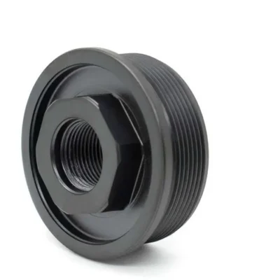 DIRECT THREAD ADAPTERS DIRECT THREAD ADAPTER 1/2”X28 SQUARE SHOULDER BLACK