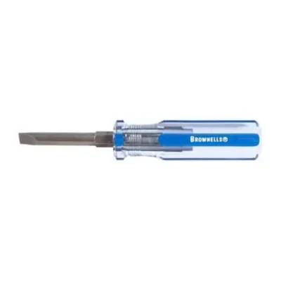 FIXED BLADE GUNSMITH’S SCREWDRIVERS™ FIXED BLADE SCREWDRIVER #17, .34 SHANK, .050 BLADE THICKNESS