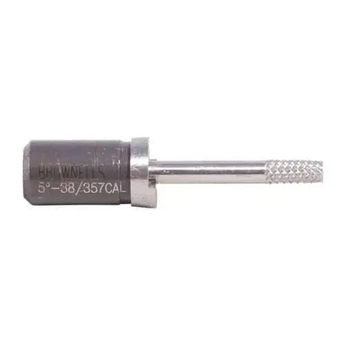 BARREL CHAMFERING PLUG GAUGES 5 38/357 CALIBER BARREL CHAMFERING PLUG GAUGE ONLY BARREL CHAMFERING PLUG GAUGES 5 38/357 CALIBER BARREL CHAMFERING PLUG GAUGE ONLY