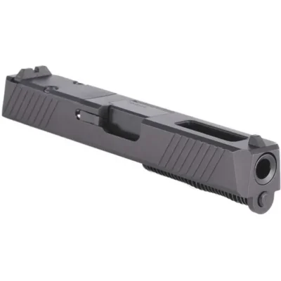 COMPLETE SLIDE ASSEMBLIES FOR GLOCK 19® COMPLETE WINDOW SLIDE ASSEMBLY W/PORTED BARREL FOR GLOCK 19