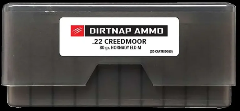 Fierce Firearms DNP22CM80GRELDM Dirtnap 22Creedmoor 80gr Extremely Low Drag-Match 20 Per Box/10 Case Fierce Firearms DNP22CM80GRELDM Dirtnap 22Creedmoor 80gr Extremely Low Drag-Match 20 Per Box/10 Case