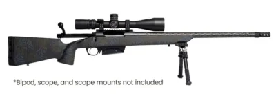 Horizon Firearms RF019C232216C20 Vandal Carbon II 300 PRC 22″ Black Fluted Barrel, Black Drilled & Tapped Receiver, Black Iota EKO X Carbon Fiber Stock