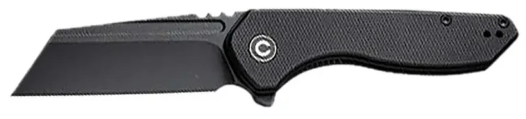 Civivi Knives C23036-1 ExOne 2.94″ Folding Reverse Tanto Plain Black Stonewashed Nitro-V Steel Blade, Black Textured G10 Handle Civivi Knives C23036-1 ExOne 2.94″ Folding Reverse Tanto Plain Black Stonewashed Nitro-V Steel Blade, Black Textured G10 Handle