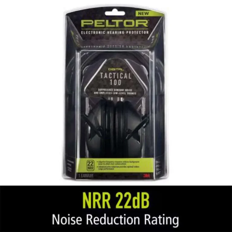 PELTOR TACTICAL 100 ELECTRONIC HEARING PROTECTOR PELTOR TACTICAL 100 ELECTRONIC HEARING PROTECTOR