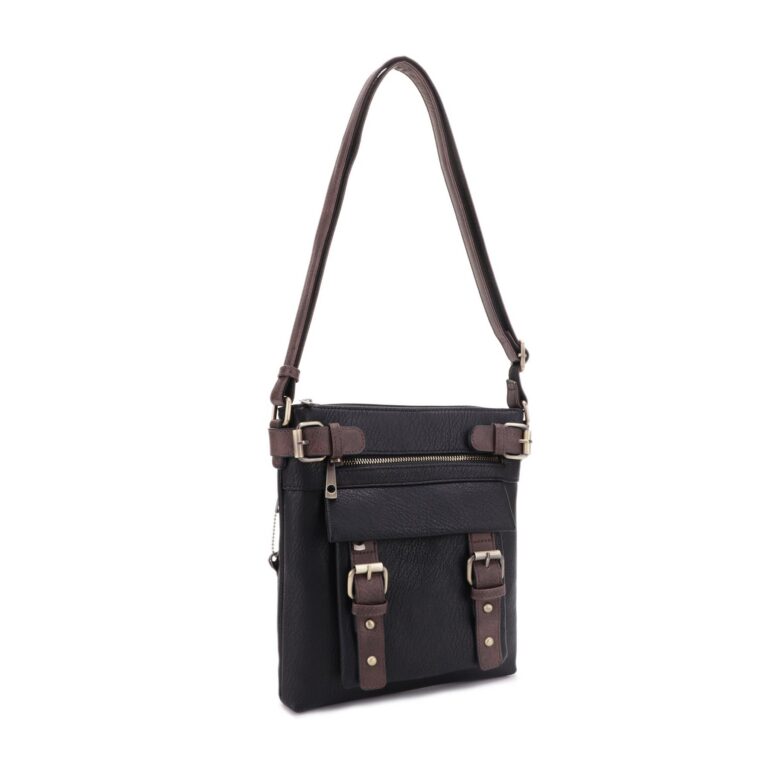 Jessie James Handbags Hannah Concealed Carry Lock And Key Crossbody – Black Jessie James Handbags Hannah Concealed Carry Lock And Key Crossbody – Black