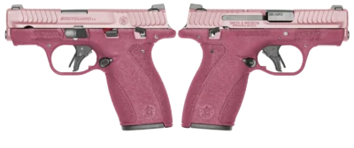 SMITH & WESSON BODYGUARD 2.0 380ACP PISTOL T.S. CRANBERRY/BLUSH ORION EXCLUSIVE 1-12RD 1-10RD MAG