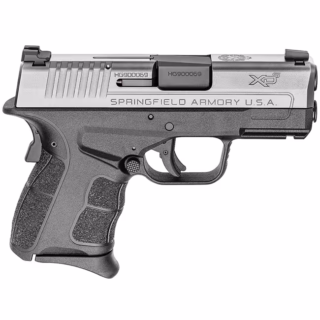 Springfield Armory XDSG93345ST XD-S Mod.2 45 ACP 3.30″ 5+1 Black Stainless Steel Springfield Armory XDSG93345ST XD-S Mod.2 45 ACP 3.30″ 5+1 Black Stainless Steel
