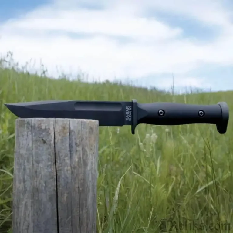 KA-BAR Slabby Fixed Blade 6.86? 1095 Cro-Van Nylon Handle Black KA-BAR Slabby Fixed Blade 6.86? 1095 Cro-Van Nylon Handle Black