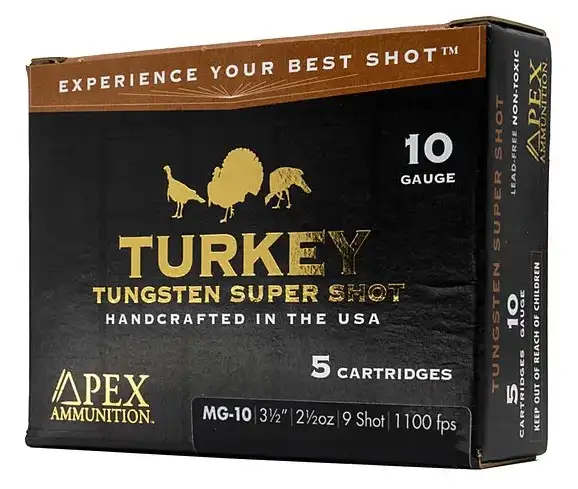 Turkey 10GA 3.5″ 2.5oz TSS #9 5/Bx Turkey 10GA 3.5″ 2.5oz TSS #9 5/Bx