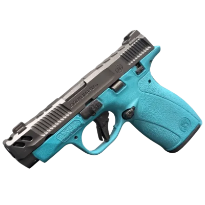 SMITH & WESSON PC BODYGUARD 2.0 CARRY COMP AZTEC TEAL FRM 380ACP PISTOL 3.1″ M.S  1-10RD, 1-12RD MAG