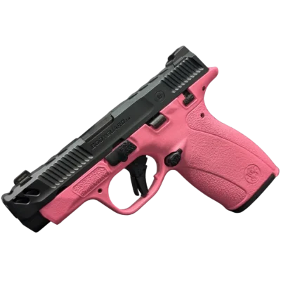 SMITH & WESSON PC BODYGUARD 2.0 CARRY COMP PINK FRAME 380ACP PISTOL 3.1″ M.S  1-10RD, 1-12RD MAG