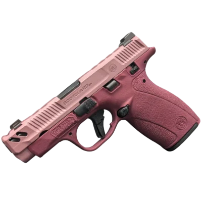 SMITH & WESSON PC BODYGUARD 2.0 CARRY COMP CRANBERRY BLUSH 380ACP PISTOL 3.1″ M.S 1-10RD, 1-12RD MAG