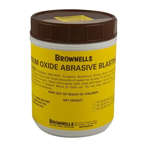 ALUMINUM OXIDE ABRASIVE BLASTING GRIT ALUMINUM OXIDE ABRASIVE BLASTING, COARSE, 120 GRIT, 6 LBS ALUMINUM OXIDE ABRASIVE BLASTING GRIT ALUMINUM OXIDE ABRASIVE BLASTING, COARSE, 120 GRIT, 6 LBS