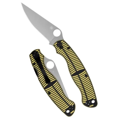 SPYDERCO MILITARY 2 SALT 4″ YLW/BLK